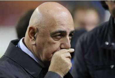 Adriano Galliani blessé
