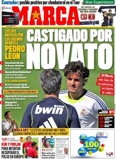 Pourquoi Pedro León est tricard