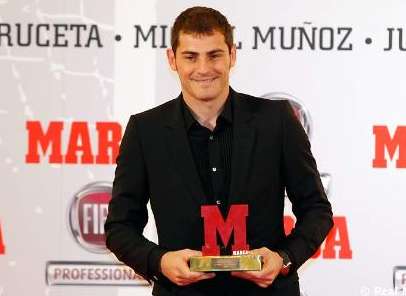 Casillas récompensé