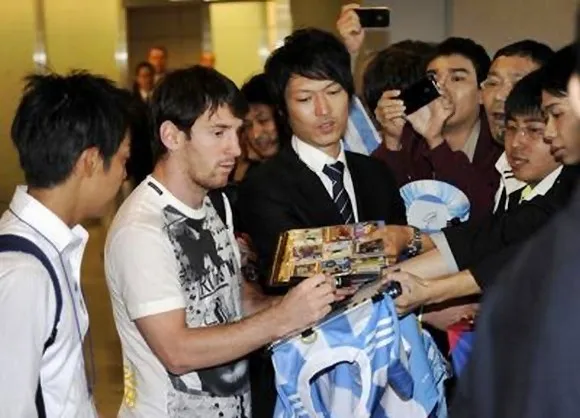 Messi d&rsquo;aplomb au Japon