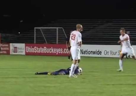 Le coup de pute version soccer