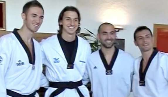 Photo : Zlatan ceinture noire