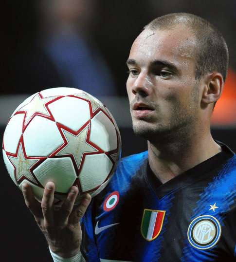 Sneijder ne pense pas au Ballon d&rsquo;Or