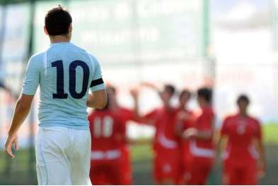 Zarate chauffe ses supporters