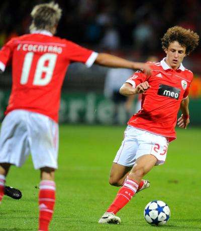 David Luiz, boucles d&rsquo;or