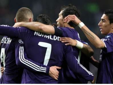 Vidéo : arrivée du Real