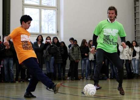 Beckham retourne à l&rsquo;école