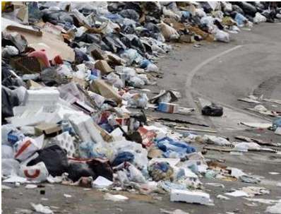 Naples et les ordures