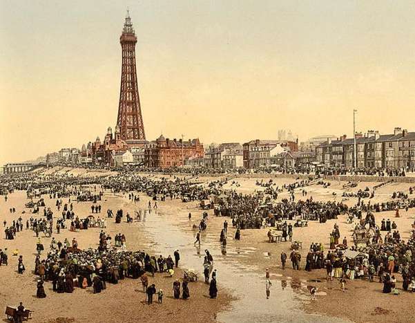 Blackpool vraiment à la plage