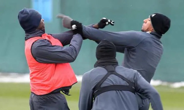 Photo : clash Balotelli-Boateng