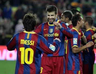 Le Barça jouera demain