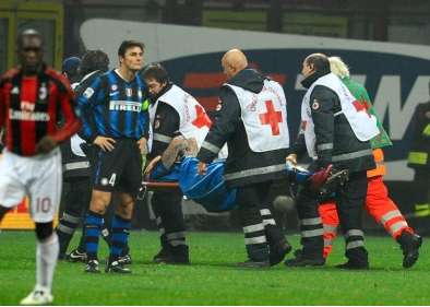 Materazzi à l&rsquo;hôpital
