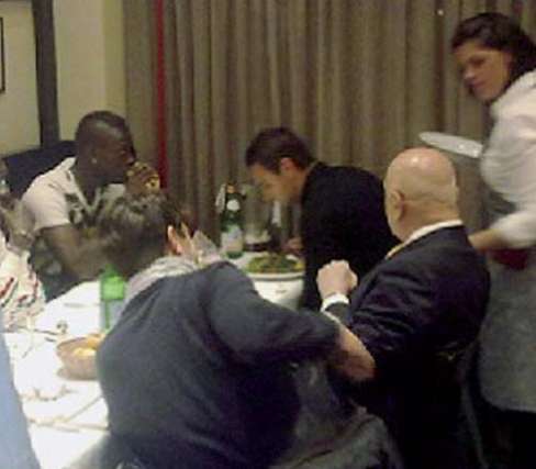 Photo : Balotelli et Galliani