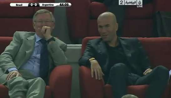 Vidéo: Sir Alex et Zidane au Qatar