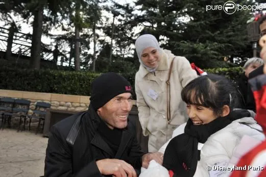 Zidane à Disneyland