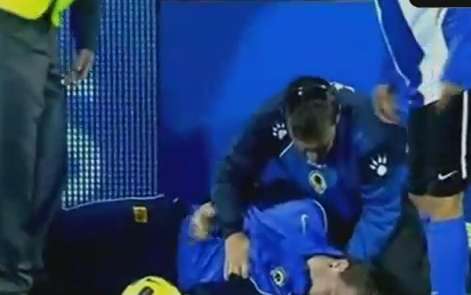 Vidéo: le ramasseur de balle s&rsquo;évanouit