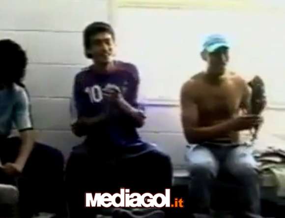 Pastore avec le maillot de Zizou