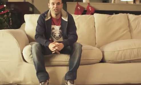 Vidéo : Iniesta et l&rsquo;ours