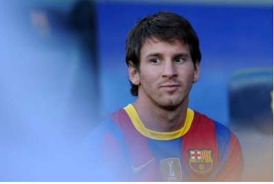 La serviette-contrat de Messi