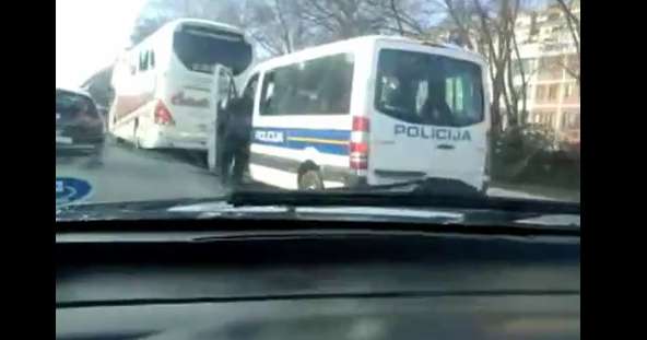 Vidéo: attaque du bus du PAOK