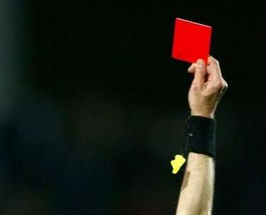 Carton rouge suspect en Ecosse