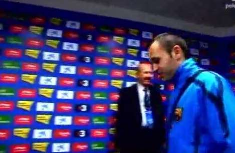 Vidéo : Iniesta ovationné par l&rsquo;Espanyol