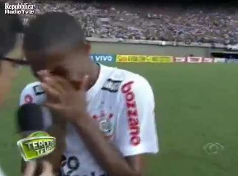 Video : Elias en larmes