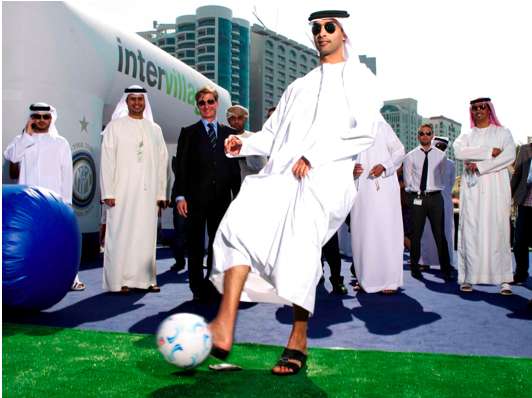 Le supporter-tifoso d&rsquo;Abu Dhabi