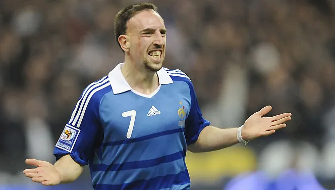 Blanc supervise Ribéry