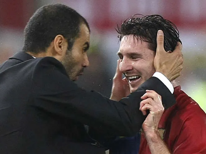 Messi kiffe Guardiola