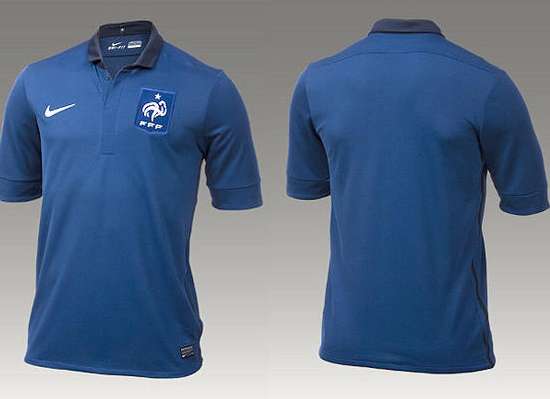 Photo : Le maillot Nike des Bleus