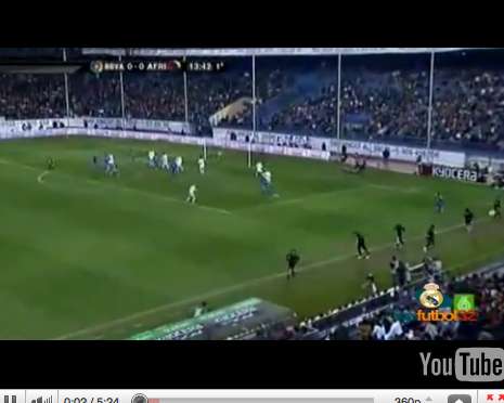 Ramos dédicace un but à Mourinho