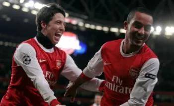 Walcott fan de Nasri