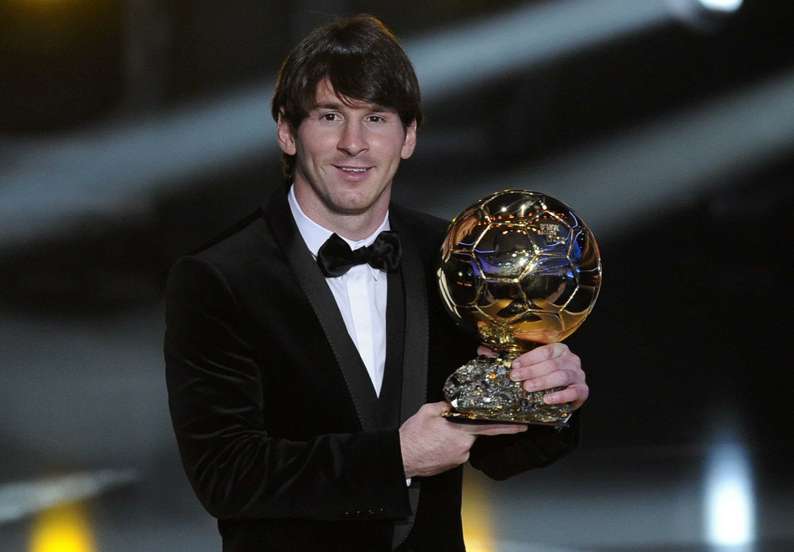 Photo : Messi, Ballon d&rsquo;Or bis