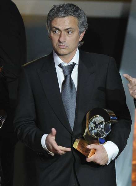 Photo : Mourinho, entraineur de 2010
