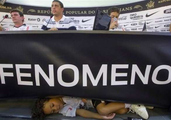 Photo: tel Ronaldo, tel fils