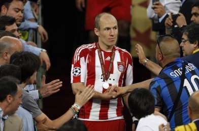 Robben ne craint pas l&rsquo;Inter