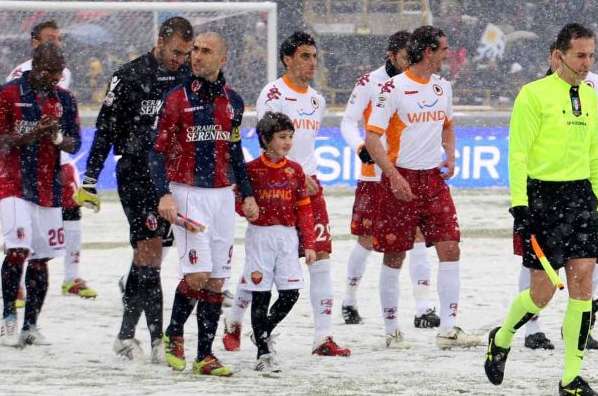 Photo : Bologne-Roma, patinage