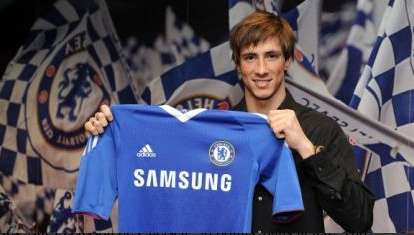 Photo : Torres à Chelsea