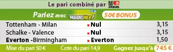 Pronos du jour : Gagnez 745 € !
