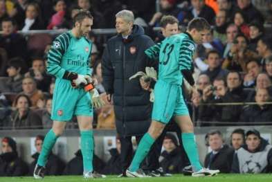 Szczesny absent 6 semaines