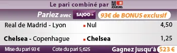 Pronos du jour : Gagnez 523 € !