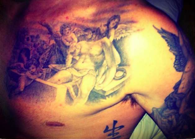 Photo : Le nouveau tatoo de Becks