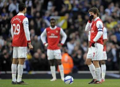 Silence dans le vestiaire d&rsquo;Arsenal