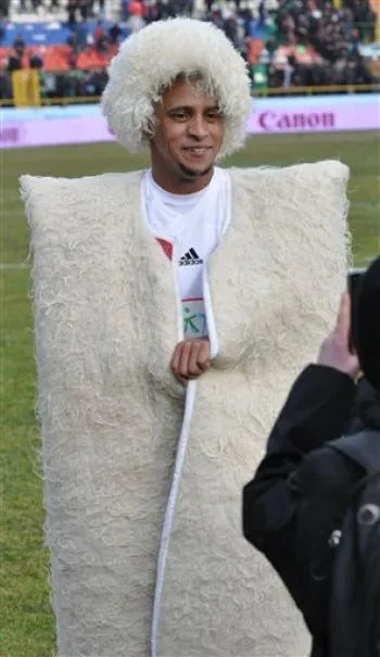 Photo : le costume de Roberto Carlos