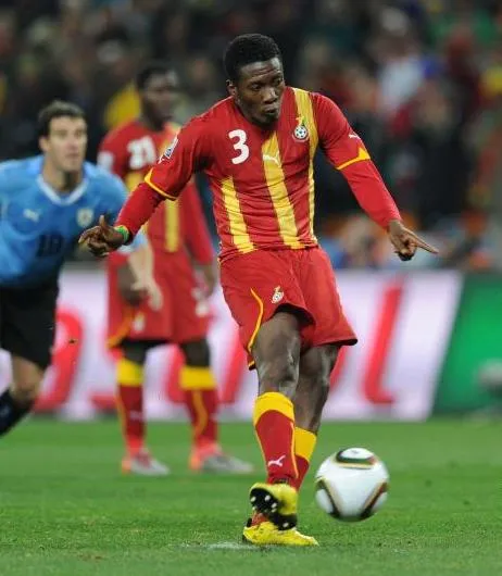 Gyan n’oublie pas l’Uruguay
