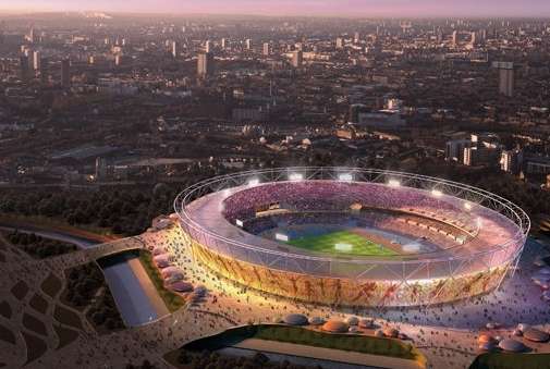 Londres: le stade olympique est prêt