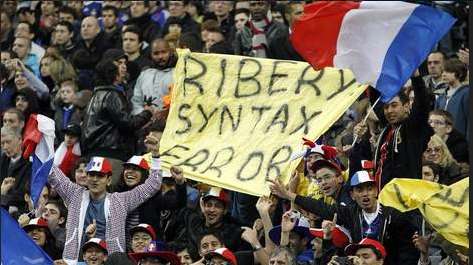 Photo : Ribéry chambré