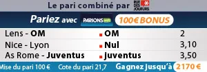 Pronos du jour : Gagnez 2025 € !