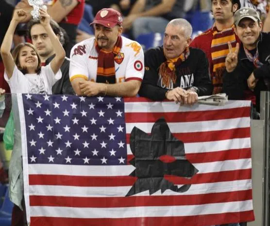 Photo : AS Roma en mode Yankee